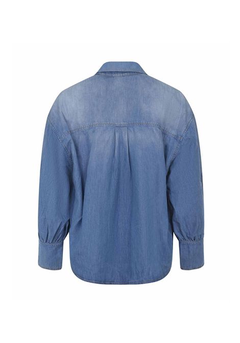 Camicia Pinko donna 104630 A2DT Calahari blu denim light blusa PINKO | Camicie | 104630 A2DTPJO